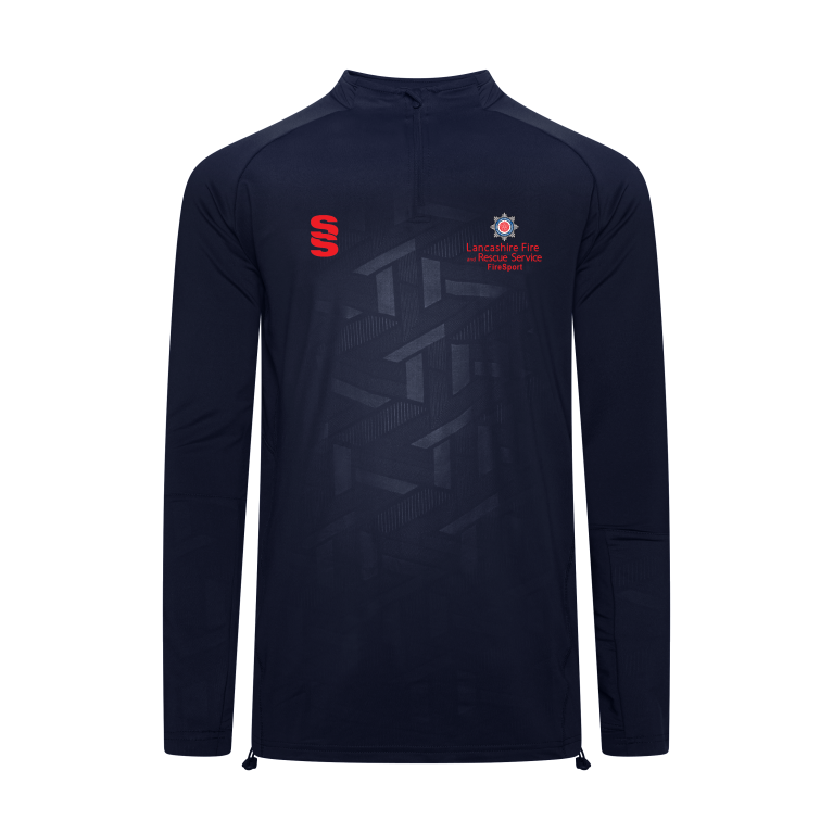 Lancashire Fire & Rescue - Impact 1/4 Zip Performance Top - Unisex Fit