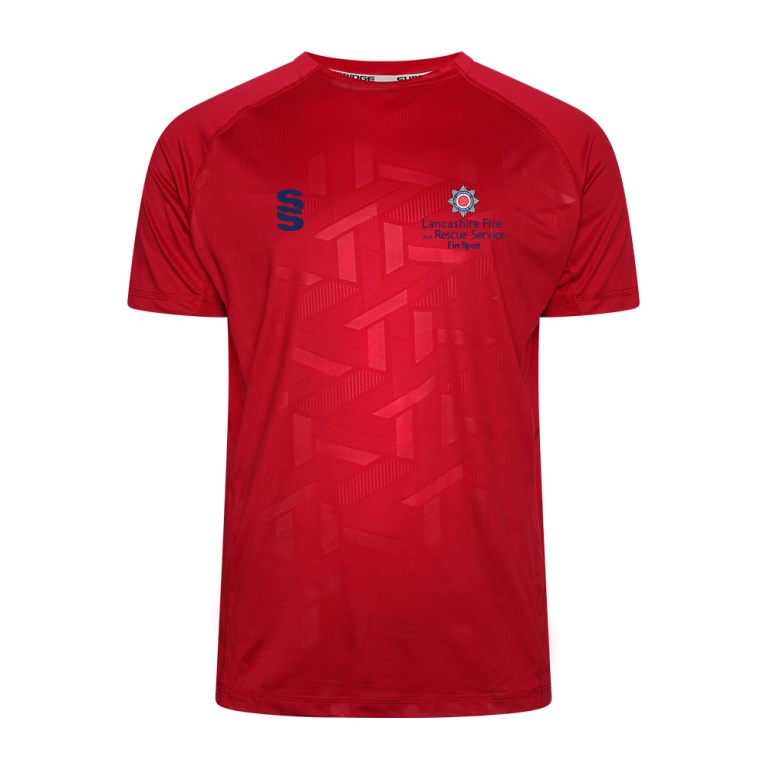 Lancashire Fire & Rescue - IMPACT T-SHIRT-Red