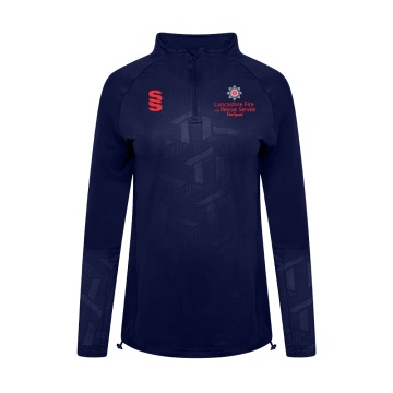 Lancashire Fire & Rescue - Impact 1/4 Zip Performance Top - Women's Fit