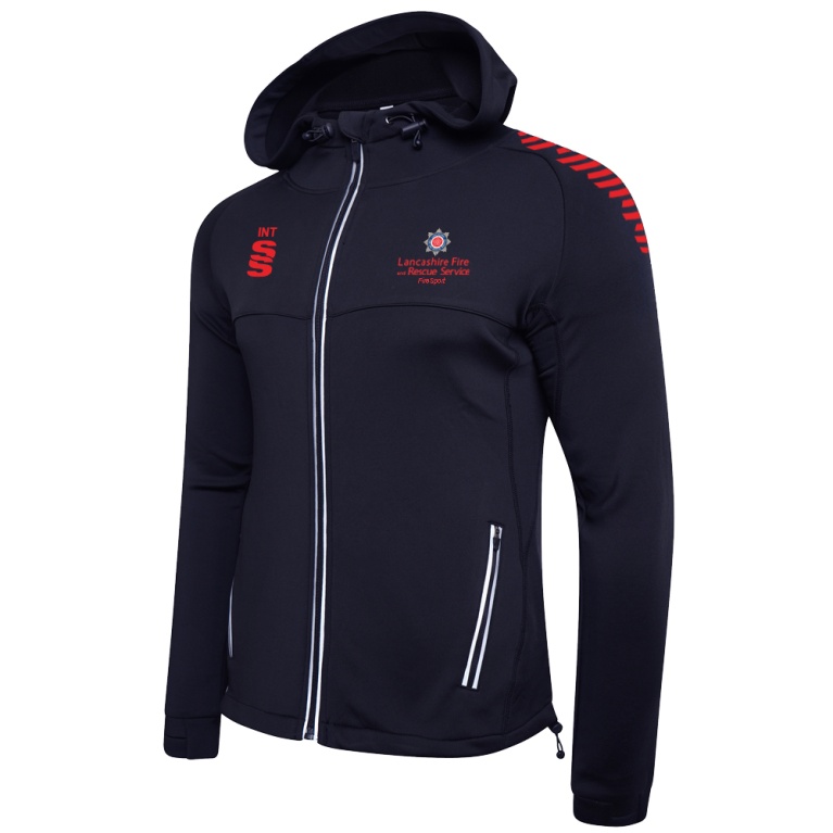 Lancashire Fire & Rescue - Dual Full Zip Hoody : Navy